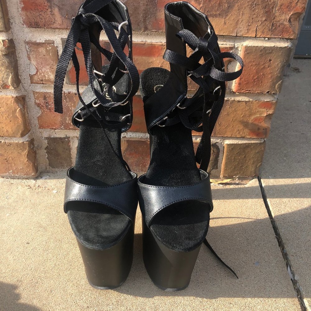 FLAMINGO-800-14 Black Boots - Size 9